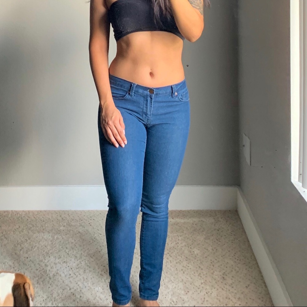 Forever 21 Indigo Blue Jeans